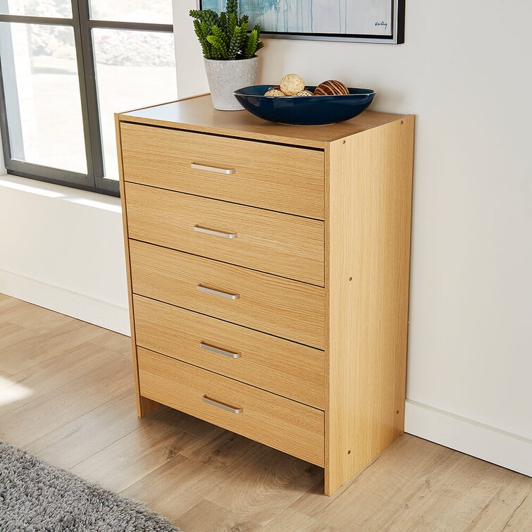 Wayfair oak deals chest of drawers